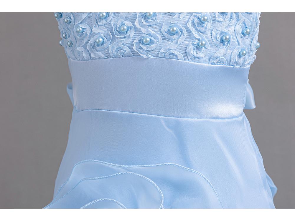 Girls' Formal Fashion Tulle Skirt Flower Girl Dress for Weddings and Piano Performances - Available Now
