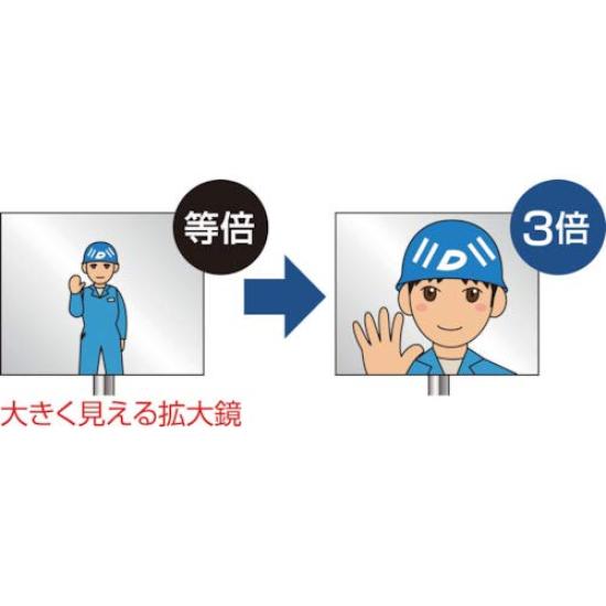 DOGYU Magnifying Mirror Rod G-W90-150 02496