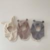 Autumn Winter Baby Hooded Hat Girls Boys Head Protections Beanies Cap Integrated Ear Protections Hat Warm Bonnet Cap