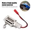 Full CNC Metal RC Winch Spare Upgrade Parts Accessories for 110 SCX10 Axial Crawler D90Silver