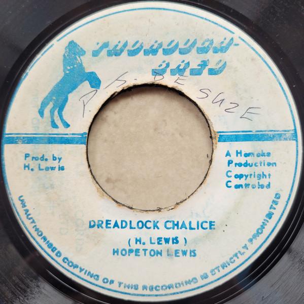 

7-дюймовая пластинка HOPETON LEWIS Dreadlock Chalice NONE ThoroughBred 1975 Ямайка Регги Ска Даб Б/у