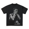 Pop Culture Vintage Graphic TShirt Collection American Rap Basketball Streetwear HipHop Y2K Premium Qua Men Clothing Short