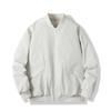 Men's Autumn Stand Collar Casual Jacket - Loose Fit, Solid Color, Trendy Versatile Outerwear
