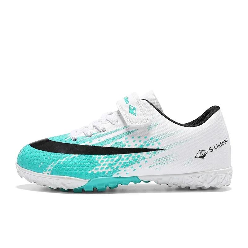 

Kids Football Footwear Society Soccer Kicks Boy Cozy Grass Practice Sportswear Pitch Studs Original Soccer Footwear 37