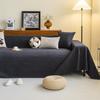 Waterproof Urine-proof Sofa Towel, Non-slip and Dirt-resistant Pet Mat, Black Simple Sofa Cover Blanket, Anti-cat Scratch Sofa Cover Cloth