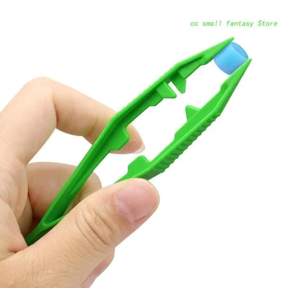 1Pc Children DIY Toy Durable Kids Plastic Clip Baby Tweezers Toy Kids' Craft For Perler Bead Accessories DIY Tool