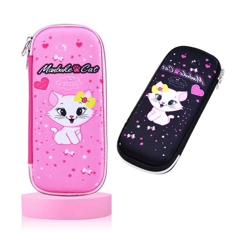 Bafini Waterproof Cartoon Pencil Case for Girls - Creative Stationery Bag for Kindergarten & Elementary Students