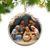 5pcs Nativity Scene Ornaments 5pcs Religious Nativity Scene Ornament Set Exquisite Indoor Nativity Scene Ornaments Decorations