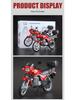 Jinlida GS125 Retro Motorcycle Alloy Model with Shock Absorption.