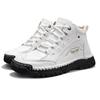 38-48 Men’s Boots High Top Leather Shoes  Outdoor Large Size Autumn/winter Handmade Ankle Boots