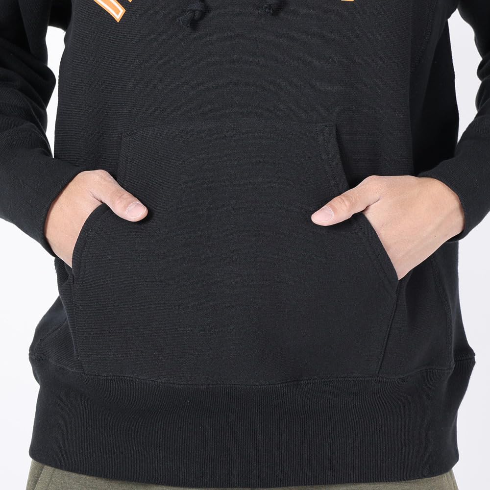 Champion Reverse Hooded Long Cotton USA Graphic Size Weave® Sweatshirt, Sleeve, 11.5oz Print, C3-Y114-090-XL