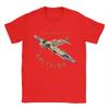 Spitfire Supermarine RAF Jagdflugzeug Baumwoll-T-Shirts Freizeit-T-Shirt für Herren Sommer Ästhetisch Bedruckte Kurzarm-Oberteile