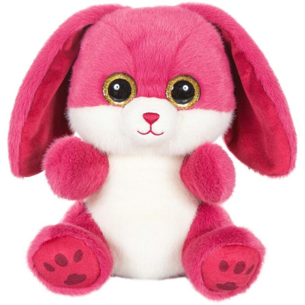 Peluche - Peluche Lapin RUBY Cutydoos rose framboise – 23 cm