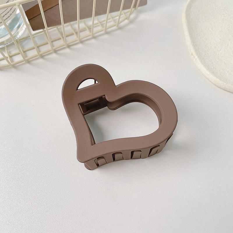 Massive schwarze matte große Haarklammern aus Acryl, Haarnadeln, Hai-Clip, Haarspange, Krabben-Haarspangen, Kopfbedeckung für Frauen, Haar-Accessoires