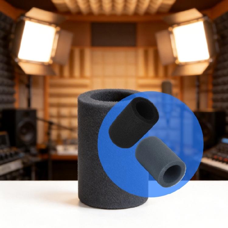 Open-End Foam Microphone Cover Compatible for AmpliTank K688, Slip on Windscreen for Livestreams and Recording