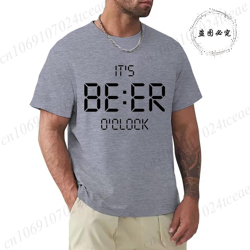 I Drink Beer 3 Days A Week Yesterday Today Tomorrow Unisex Casual T-shirt Short-Sleeve Summer Fashion Tshirt Men T Shirt Clothes