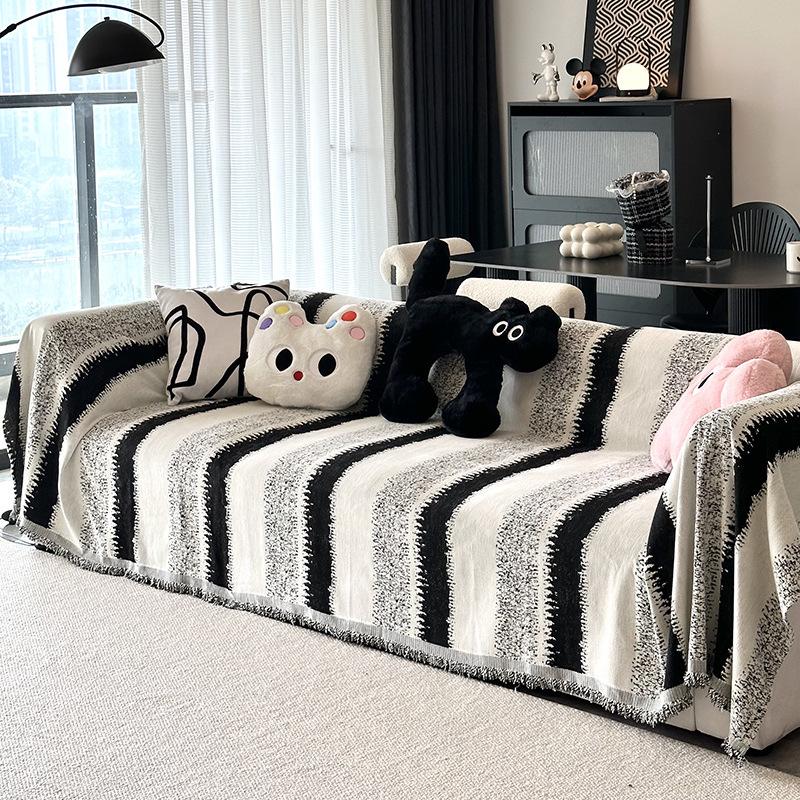 2024 Premiumowy Uniwersalny Pokrowiec na Sofę z Chenille - Wysokiej Klasy, Całoroczny, Pełne Pokrycie