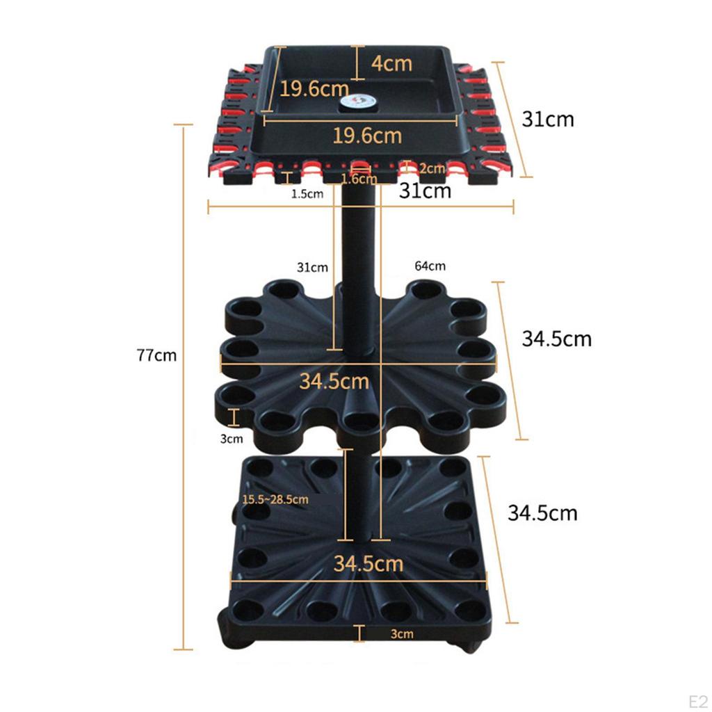 Fishing Pole Holder Accessory Organizer Support Gifts Display Stand Lightweight Multi Purpose Easy
