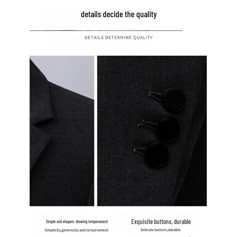 Men's Slim Fit Business Suit Set