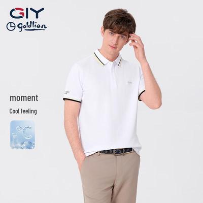 Goldlion Men's Short Sleeve Polo Shirt TSF0046-PT088