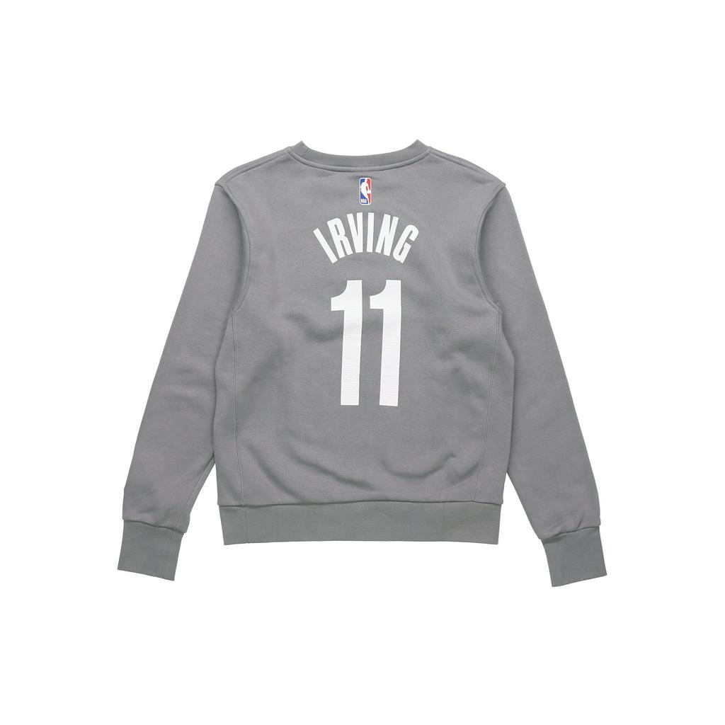 Jordan Brooklyn Nets Crew Neck Sweatshirt Men Tops Dark-Steel-Grey CN1035-002