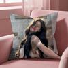 A-Actor Zhao Lusi ACTOR Cushion Cover Multi-Scene Pillow Cover for Home & Car - Reversible, Soft & Durable for Daily Use