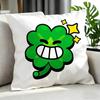 SSt Patrick Cartoon Lucky Clover Cushion Cover Cushion Cover Set Pcs x x x Pillowcase Decorative Sofa Home Decor