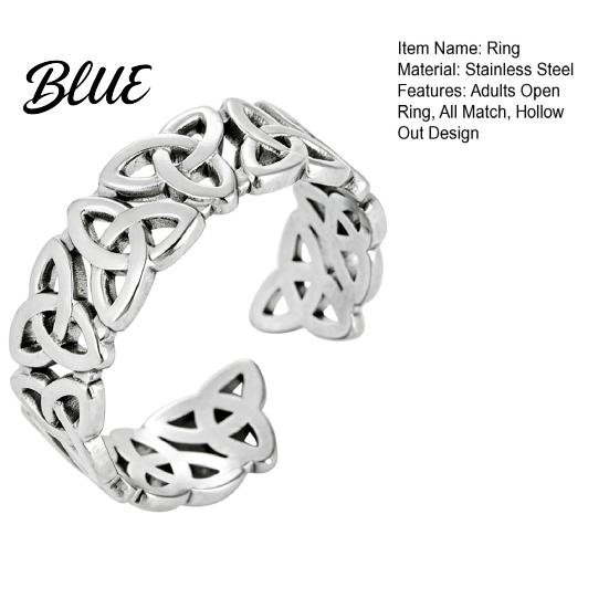 Oxidation Resistant Jewelry Adjustable Rings Lightweight Comfortable Anti-Oxidation Ring Exquisite
