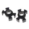1Pair H1 Led Headlight Bulbs Adapter Base Holder Socket Retainer Clip For High Beams Base Retainer Black Abs