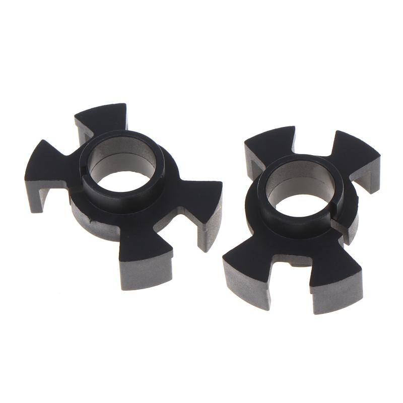 1Pair H1 Led Headlight Bulbs Adapter Base Holder Socket Retainer Clip For High Beams Base Retainer Black Abs
