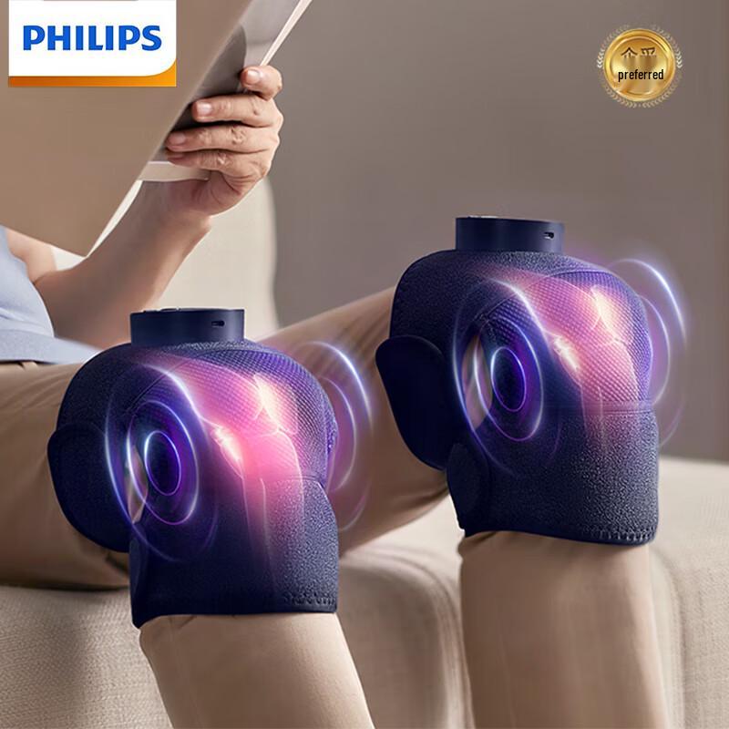 Philips 3D Heat & Vibration Knee Massager (Pair)