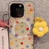 Flowers for Samsung S23fe Mobile Phone Case S25ultra/s24plus Double-layer Magnetic Suction 3 Apple 17promax