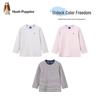 Hush Puppies Kids Long-Sleeve Striped Crewneck T-Shirt