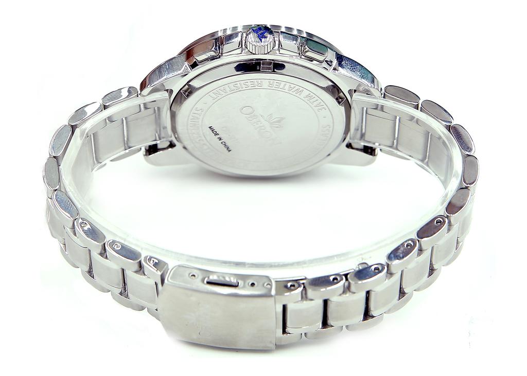 Obelon Men'S Metal Band Watch Ob-915 Stwt