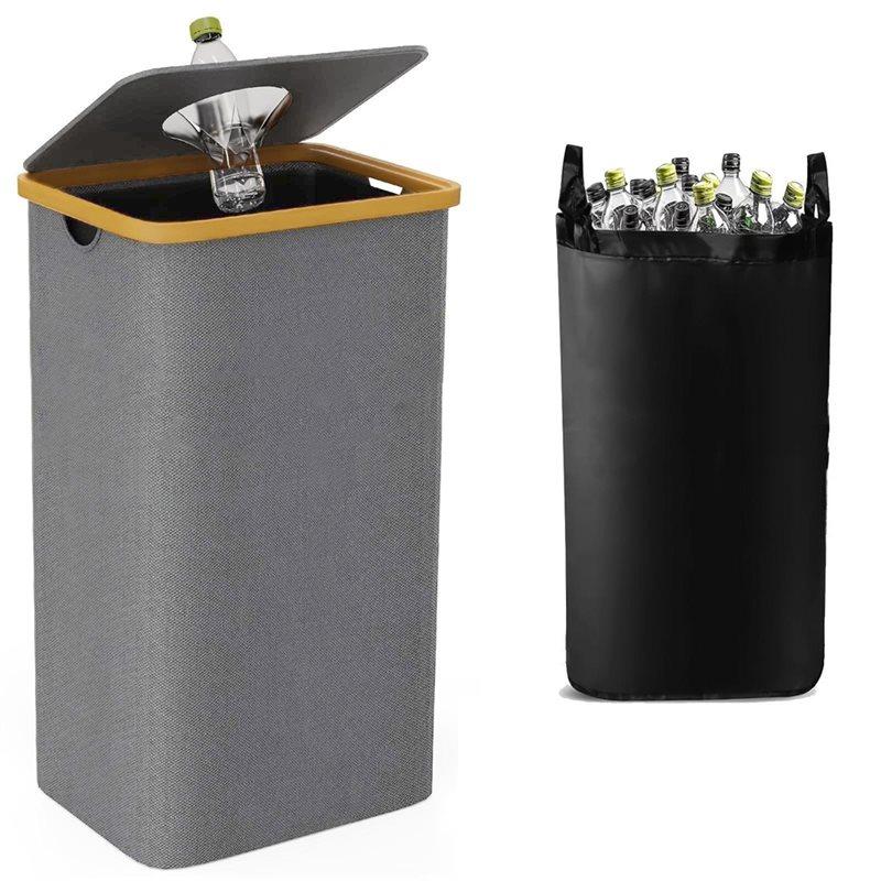 Fresh Recycling Box, Deposit Bottle Collector, Bottle Storage Box, Oxford Cloth, Laundry Basket, Indoor Garbage Bin