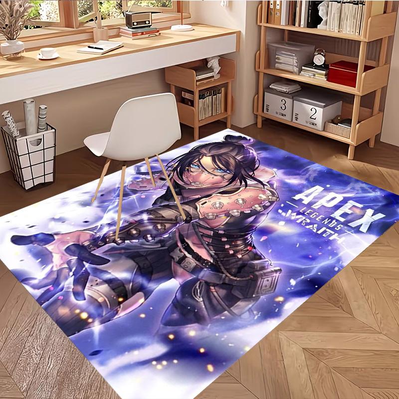 Apex Legends Print Rug, Washable Floor Carpet, For Entryway Dorm Laundry Room Office Study, Home Decor Birthday Christmas Gift