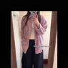 2025 Spring/Summer Women's Embroidered Plaid Shirt: Trendy Loose Layering Jacket