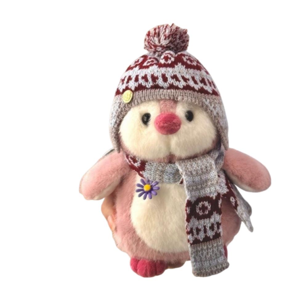 

Children Gits Penguin Doll Plush Toy Pink Grey Blue Kawaii Doll Home Decor S розовый