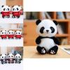 Charmantes 8-Zoll Realistisches Panda Plüschtier Perfektes Kindertagsgeschenk Souvenir