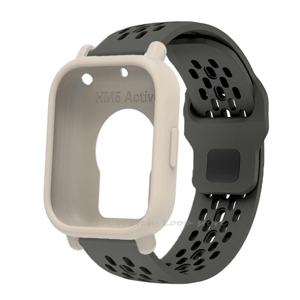 Band+Case For Redmi Watch 5 Active Silicone Strap Cover Sport Wristband Correa For Redmi Watch 5Lite Band Shell Suit Accessories