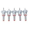 5pcs 8mm Round Shank Adjustable Countersink Bit 2.8-4mm Cone Size Counterbore  Bit  For Metalworking