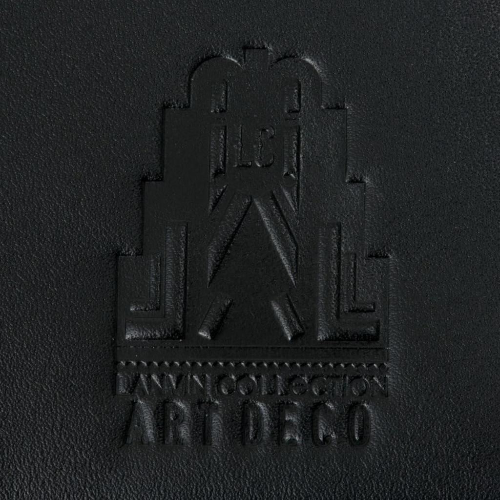 [Lanvin Collection] Wallet COULEUR DU VIN ART DECO 100e ANNIVERSAIRE LIMITED COLOR Navy