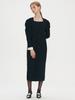 BEMUSE MANSION Square Neck Puff Dress - Ivory