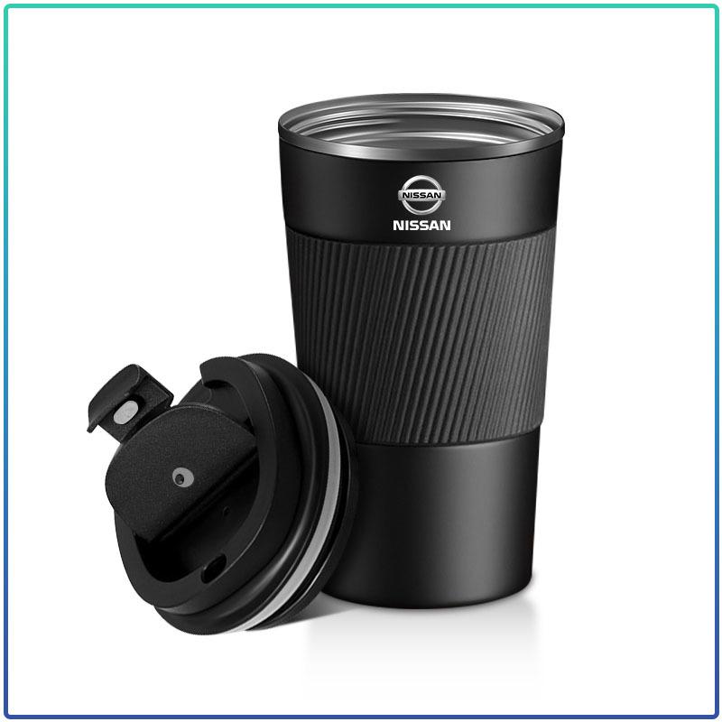 Tasse Thermos à Café en Acier Inoxydable 304 pour Voiture Anti-Fuite Antidérapante Pour Nissan juke leaf micra k12 note patrol qashqai j11 j10 tiida versa xtrail