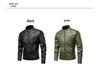 Men's Retro PU Stand Collar Leather Jacket for Spring/Autumn 2025 - Casual Motorcycle Style