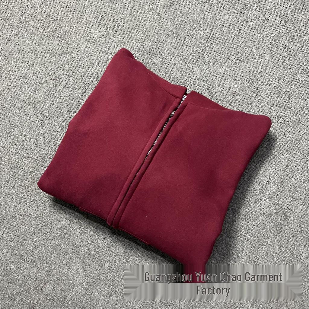 AKIMBO Unisex Thickened Hoodie Jacket with Plus Velvet for Autumn/Winter Trends