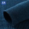 ROMON Men's 100% Cashmere Mock Neck Sweater