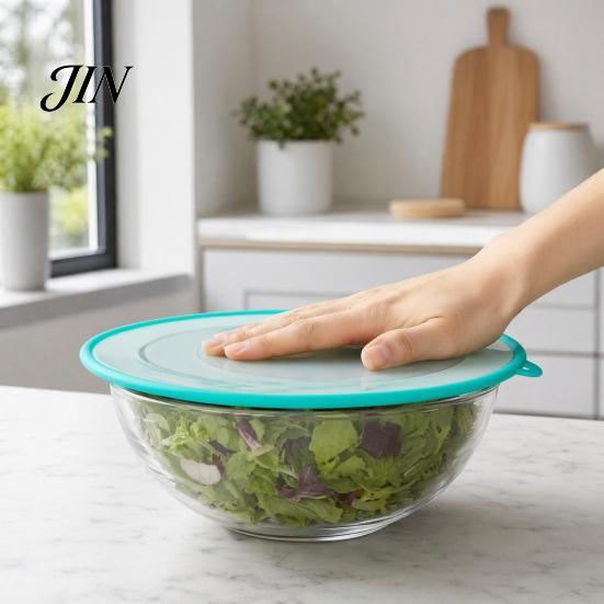 Silicone Bowl Cover Cover, Reusable Multi-Size Food Storage Lids Set, Dishwasher Covers Safe Eco-Friendly Fresh for Bowls Cups Mugs Jars Protector