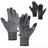 Winter Warm Gloves Touchscreen Fleece Waterproof Cycling Gloves