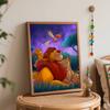 Disney The Lion King digital oil painting art kit DIY handmade home decoration gift